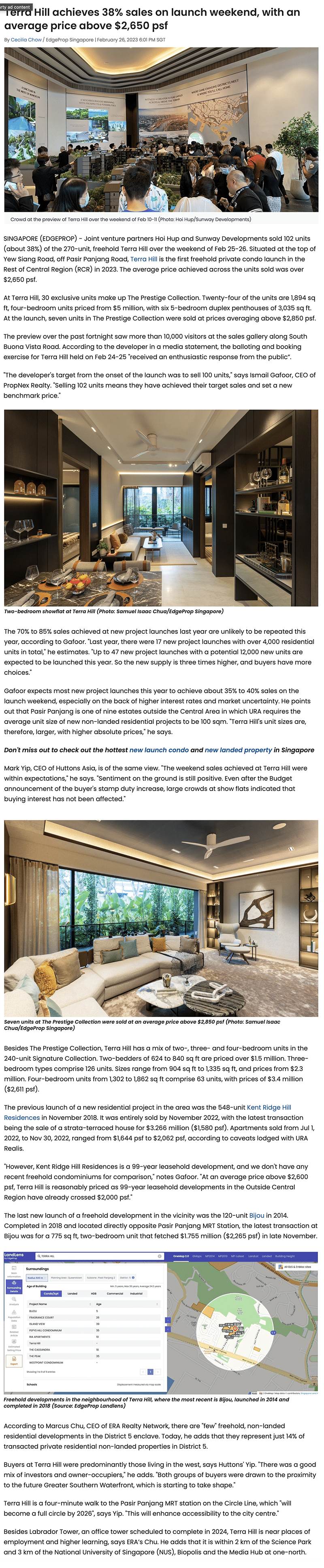 Terra Hill - News 260223